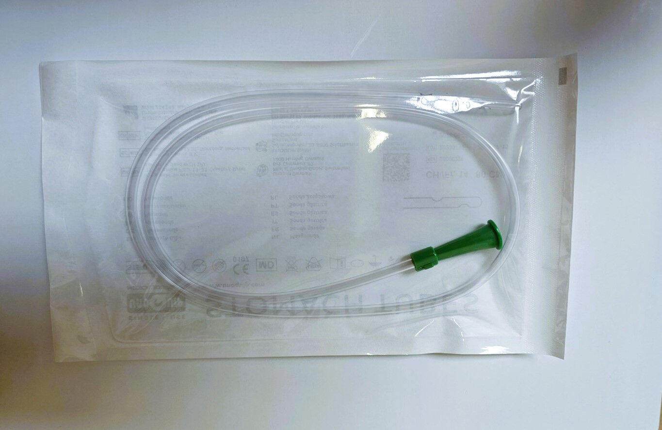 Unoquip maagsonde 80CM lang 2 ogen -diverse maten verkrijgbaar