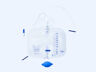 Unoquip Q4000 steriele TUR zak 4L terugslagventiel en sample poort met pompballon 125cm slang per 4x10x1ST