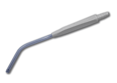 Unoquip safety conventional yankauer 5.0-7.5mm diameter CH22 135mm per 6x25st met vacuumcontrol - afbeelding 0