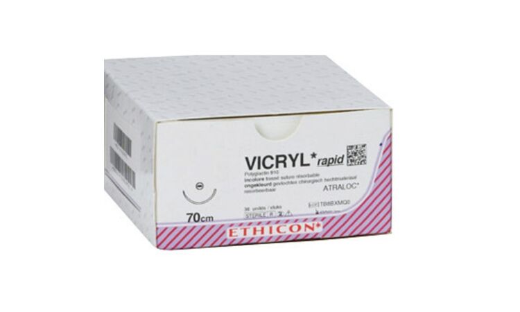 Vicryl Rapide 3-0 FS-1 naald VR2252 per 36st. 75 cm draad - afbeelding 1