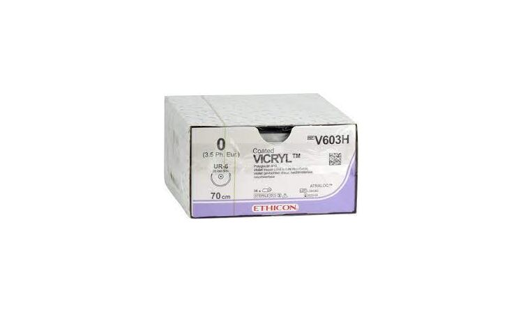 Vicryl Vio Hechtdraad V603H M3.5 UR-6 70CM 36ST