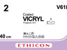 VICRYL 140CM violet V618H 36 per ST