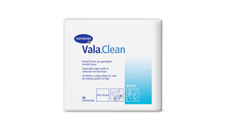 Valaclean Extra washandje met relief 30x33cm per 50st. - afbeelding 0