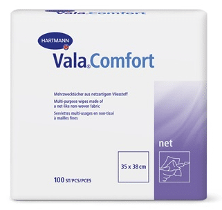 Valacomfort net zachte multifunctionele doekjes per 100ST.