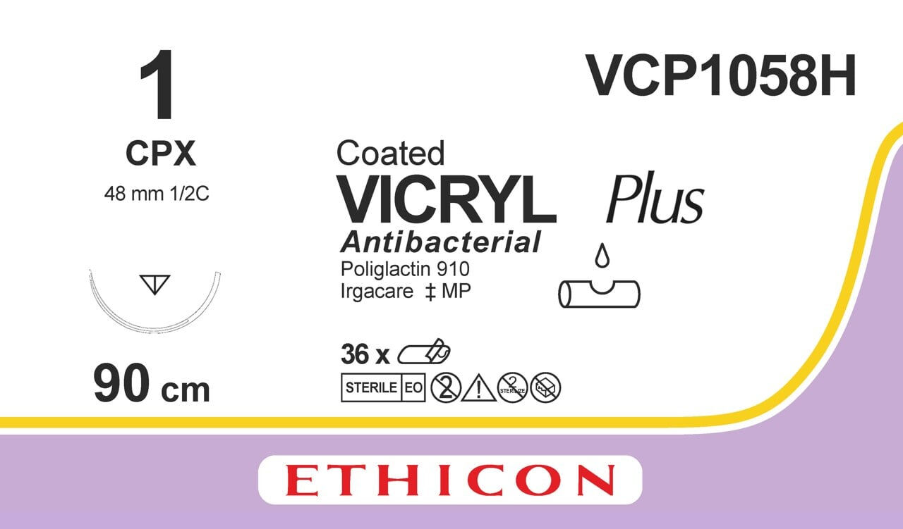 Vicryl plus VCP1058H 90cm CPX