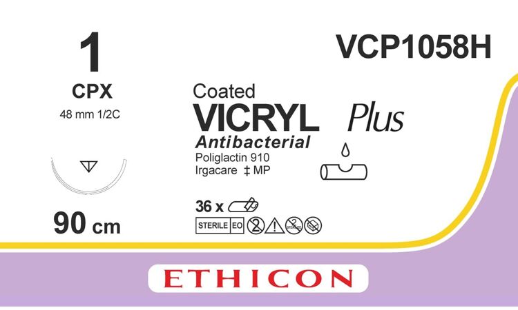 Vicryl plus VCP1058H 90cm CPX