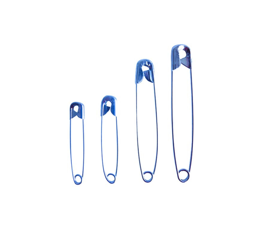 Veiligdheidspeld nr. 3  50mm per 12ST