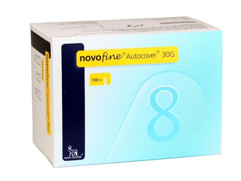 Pennaald Novofine Autocover 30G (0,3x8mm) per 100st.