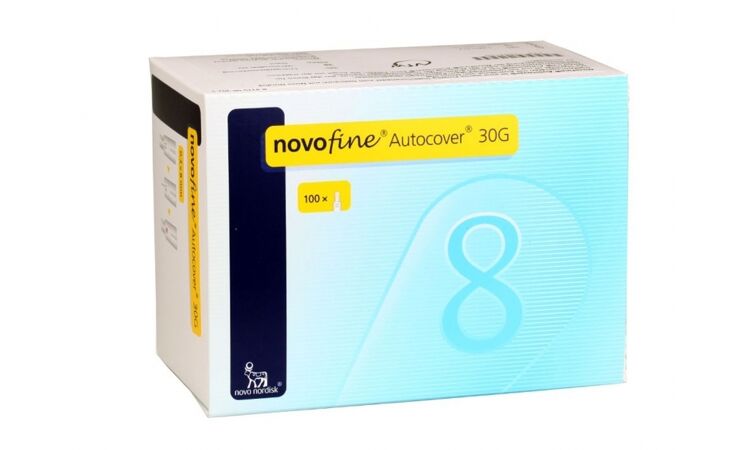 Pennaald Novofine Autocover 30G (0,3x8mm) per 100st. - afbeelding 0