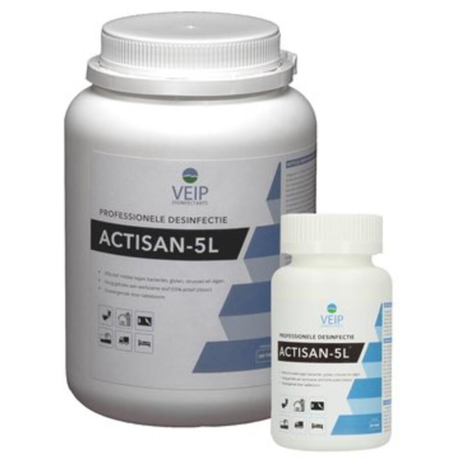 ACTISAN Oppervlakte desinfectie 5L Chloortabletten per 40st.