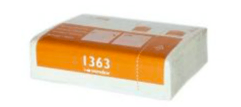 Vendor handdoekcassette 1363 2-lgs wit 33 meter 20 cassettes per doos