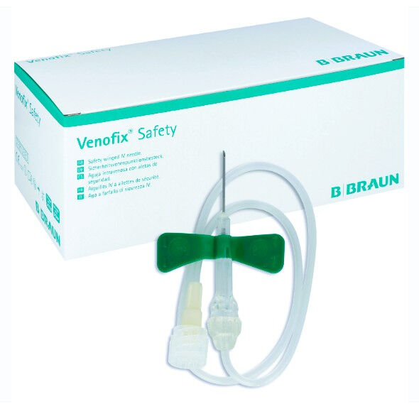 Vleugelnaald Venofix safety voor infusie per 50ST