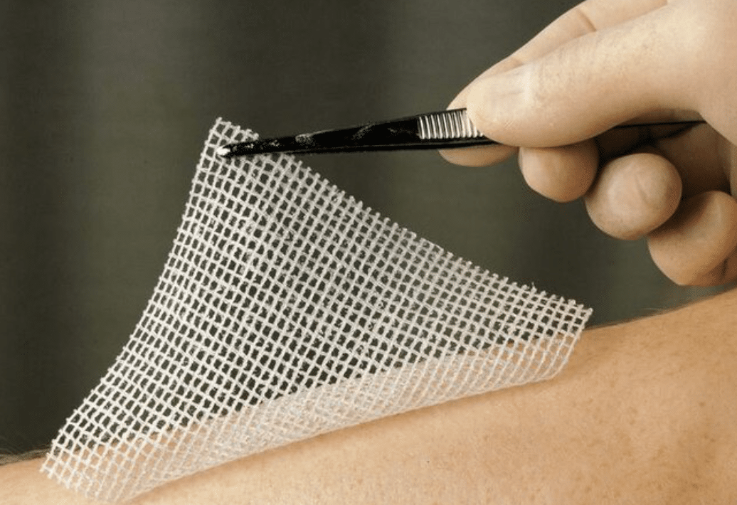 vette gaasjes - paraffine kompressen