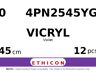 Vicryl 4PN2545YG hechtdraad - CTX 0 - 45cm - | per 12 st. |