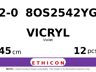 Vicryl 8OS2542YG hechtdraad - V-39 2-0 - 45cm - | per 12 st. |
