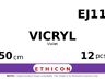 Vicryl EJ11 hechtdraad - No Needle - 50cm - | per 12 st. |