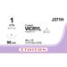 Vicryl Hechtdraad J371H 1 90cm violet CTX 36 st 
