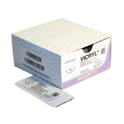 Vicryl Hechtdraad V372H 2 90cm violet CTX plus 36 stuks