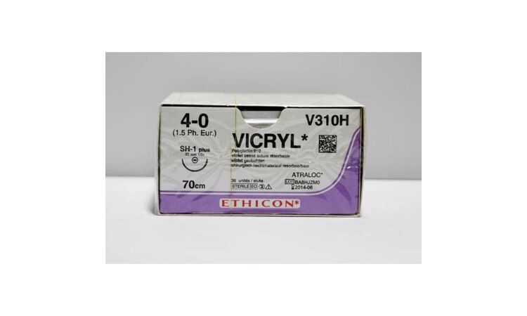 Oplosbaar hechtdraad vicryl V310H Ethicon