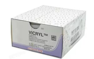Vicryl hechtdraad V358H 0 CT plus 90cm 36st
