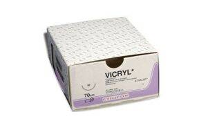 Vicryl Hechtdraad V628H  2 2x70cm violet 36 st