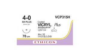 Vicryl Plus Hechtdraad VCP315H  4.0 SH plus 70cm 36st