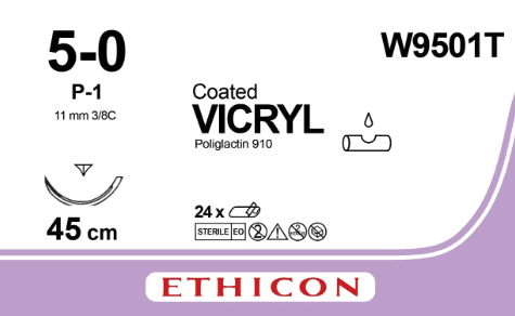 Vicryl hechtdraad W9501T
