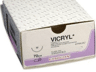 Vicryl hechtdraad V577G 5-0 45cm violet met 2xS14 naald per 12st.