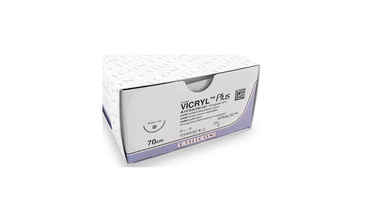 Vicryl Plus VCP305H hechting 3-0 met RB-1 naald per 36st. - afbeelding 0