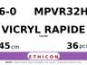 Vicryl Rapide MPVR32H hechtdraad - P-1 6-0 - 45cm - | per 36 st. |