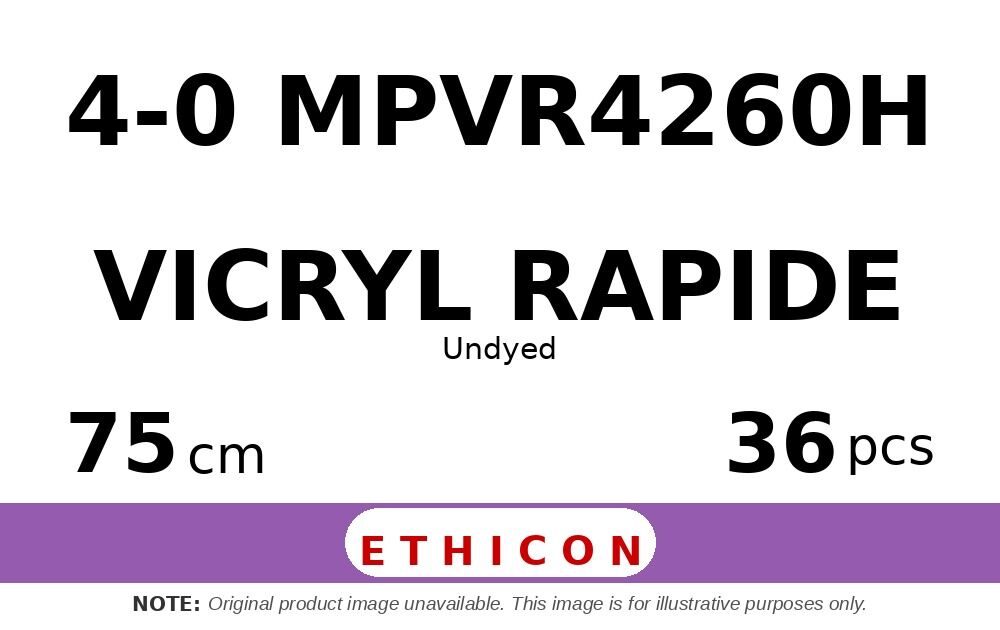 Vicryl Rapide MPVR4260H hechtdraad - PS-2 4-0 - 75cm - | per 36 st. |