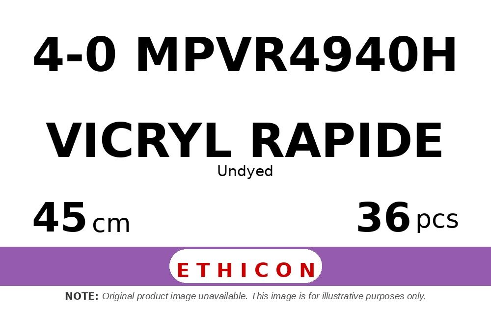 Vicryl Rapide MPVR4940H hechtdraad - P-3 4-0 - 45cm - | per 36 st. |