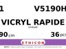 Vicryl Rapide V5190H hechtdraad - V-34 1 - 90cm - | per 36 st. |