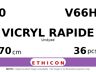 Vicryl Rapide V66H hechtdraad - SH 0 - 70cm - | per 36 st. |