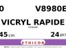 Vicryl Rapide V8980E hechtdraad - SUTUPAK 0 - 45cm - | per 24 st. |