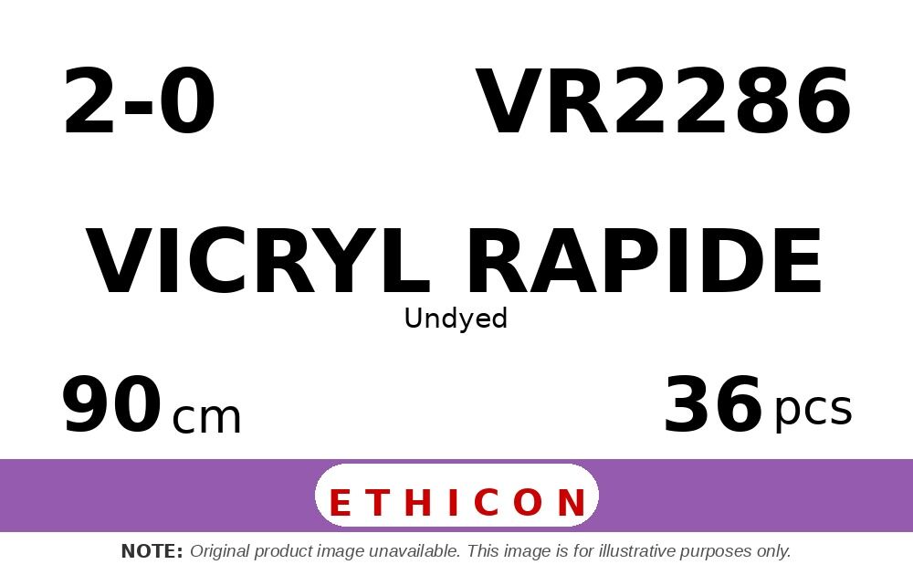 Vicryl Rapide VR2286 hechtdraad - FSL 2-0 - 90cm - | per 36 st. |