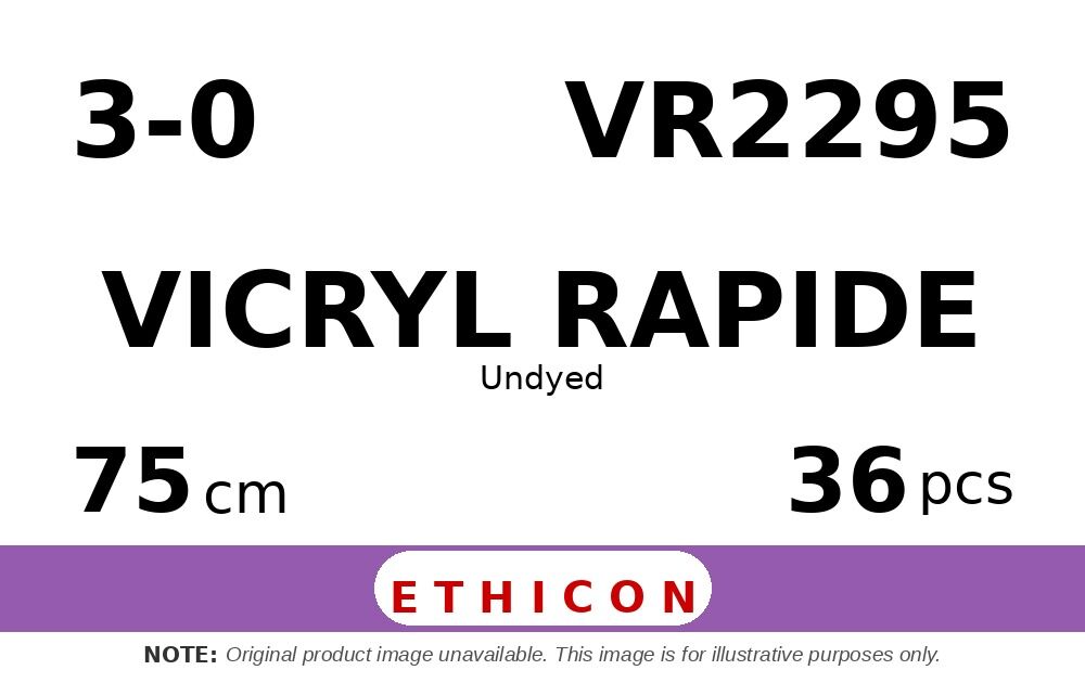 Vicryl Rapide VR2295 hechtdraad - FS-3 3-0 - 75cm - | per 36 st. |