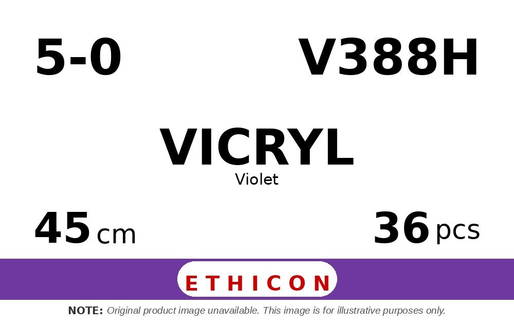 Vicryl V388H hechtdraad - FS-3 5-0 - 45cm - | per 36 st. |