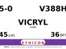 Vicryl V388H hechtdraad - FS-3 5-0 - 45cm - | per 36 st. |