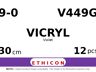 Vicryl V449G hechtdraad - GS-14 9-0 - 30cm - | per 12 st. |