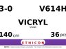 Vicryl V614H hechtdraad - SUTUPAK 3-0 - 140cm - | per 36 st. |