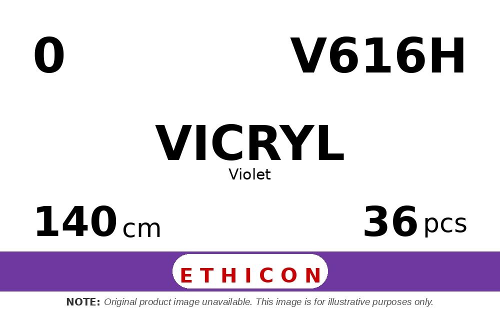 Vicryl V616H hechtdraad - SUTUPAK 0 - 140cm - | per 36 st. |