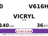 Vicryl V616H hechtdraad - SUTUPAK 0 - 140cm - | per 36 st. |