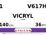 Vicryl V617H hechtdraad - SUTUPAK 1 - 140cm - | per 36 st. |