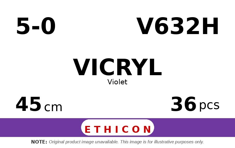 Vicryl V632H hechtdraad - SUTUPAK 5-0 - 45cm - | per 36 st. |
