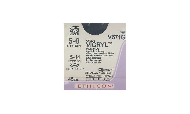 Vicryl V671G hechtnaald