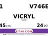 Vicryl hechtdraad V746E V1-0 CT-2 4X45 Ortho 24st