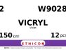 Vicryl W9028 hechtdraad - SUTUPAK 2 - 150cm - | per 12 st. |