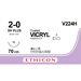 Vicryl Hechtdraad V224H 2-0 70cm ongekleurd SH+ 36 st 