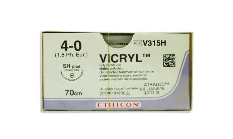 Ethicon vicryl hechtdraad violet 